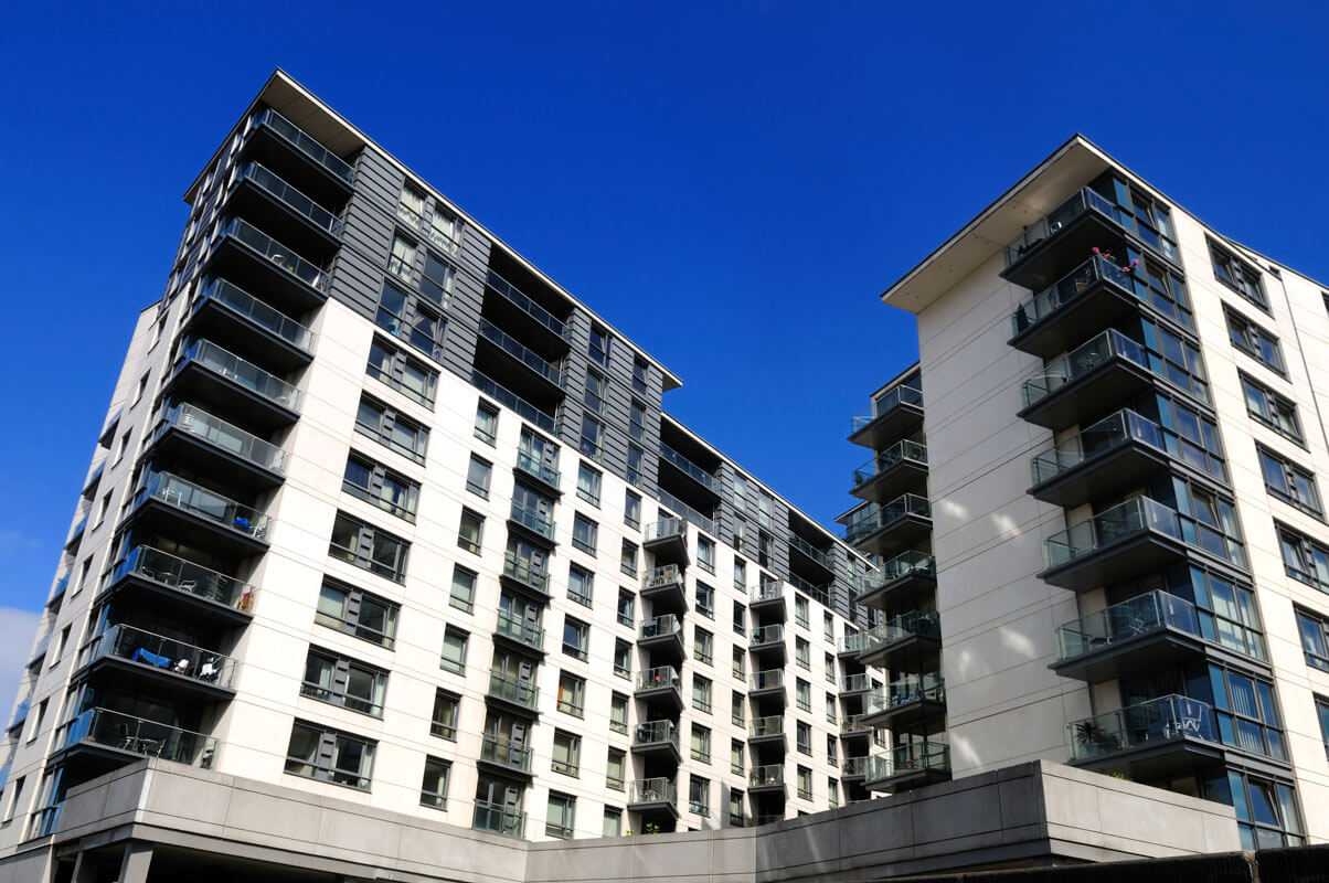 social housing cladding