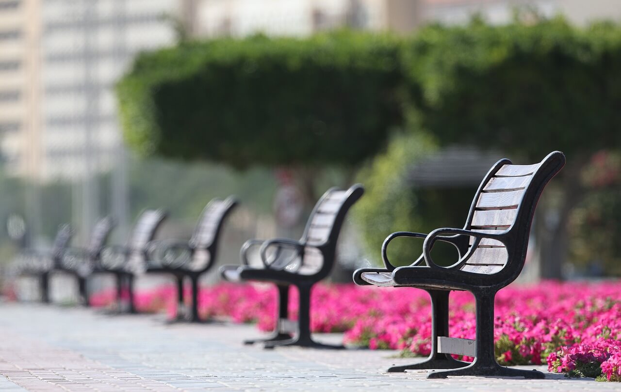 benches_socially distant